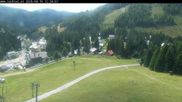 Archived webcam image showing Lower station in Lachtal Ski Resort on 19 Aug 2026 at 12:02