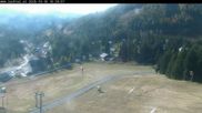 Archived webcam image showing Lower station in Lachtal Ski Resort on 18 Oct 2026 at 10:06