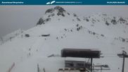 Archived webcam image showing Kanzelwandbahn top station on 4 Apr 2026 at 07:22