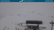 Archived webcam image showing Kanzelwandbahn top station on 4 Apr 2026 at 10:22