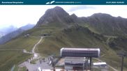 Archived webcam image showing Kanzelwandbahn top station on 23 Jul 2026 at 10:36