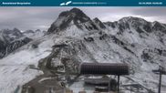Archived webcam image showing Kanzelwandbahn top station on 23 Oct 2026 at 10:46