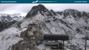 Archived webcam image showing Kanzelwandbahn top station on 23 Oct 2026 at 14:46