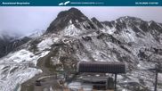 Archived webcam image showing Kanzelwandbahn top station on 23 Oct 2026 at 18:46