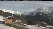 Archived webcam image showing Kids area ski school Silbertal on 26 Feb 2026 at 16:18