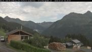 Archived webcam image showing Kids area ski school Silbertal on 31 Jul 2026 at 18:24