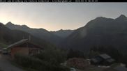 Archived webcam image showing Kids area ski school Silbertal on 12 Sep 2026 at 07:00