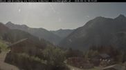 Archived webcam image showing Kids area ski school Silbertal on 12 Sep 2026 at 10:00
