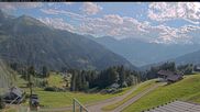 Archived webcam image showing Top station Montafoner Kristbergbahn on 27 Jul 2026 at 18:51