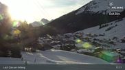 Archiviertes Webcam Bild: Oberlech am Arlberg: Blick vom Flühenlift am 26 Feb 2026 um 17:27 Uhr