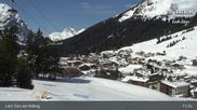 Archiviertes Webcam Bild: Oberlech am Arlberg: Blick vom Flühenlift am 05.04.2026 um 11:46 Uhr