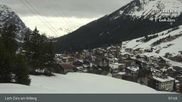 Archiviertes Webcam Bild: Oberlech am Arlberg: Blick vom Flühenlift am 12.04.2026 um 08:10 Uhr