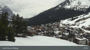 Archiviertes Webcam Bild: Oberlech am Arlberg: Blick vom Flühenlift am 12.04.2026 um 13:10 Uhr