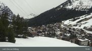 Archived webcam image showing Oberlech (Arlberg Mountain): Flühenlift on 13 Apr 2026 at 15:53