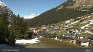 Archived webcam image showing Oberlech (Arlberg Mountain): Flühenlift on 1 May 2026 at 09:32