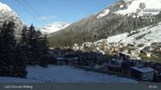 Archived webcam image showing Oberlech (Arlberg Mountain): Flühenlift on 17 May 2026 at 07:14