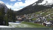 Archived webcam image showing Oberlech (Arlberg Mountain): Flühenlift on 17 May 2026 at 11:14