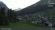 Archived webcam image showing Oberlech (Arlberg Mountain): Flühenlift on 25 May 2026 at 03:35