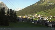 Archived webcam image showing Oberlech (Arlberg Mountain): Flühenlift on 25 May 2026 at 07:35
