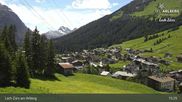 Archived webcam image showing Oberlech (Arlberg Mountain): Flühenlift on 13 Jun 2026 at 15:25