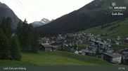 Archived webcam image showing Oberlech (Arlberg Mountain): Flühenlift on 14 Jun 2026 at 01:23