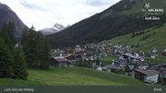 Archived webcam image showing Oberlech (Arlberg Mountain): Flühenlift on 15 Jun 2026 at 01:28