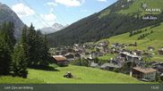 Archived webcam image showing Oberlech (Arlberg Mountain): Flühenlift on 25 Jun 2026 at 13:52