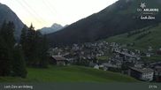 Archiviertes Webcam Bild: Oberlech am Arlberg: Blick vom Flühenlift am 12.07.2026 um 01:11 Uhr