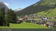 Archiviertes Webcam Bild: Oberlech am Arlberg: Blick vom Flühenlift am 12.07.2026 um 11:11 Uhr