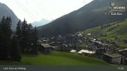 Archived webcam image showing Oberlech (Arlberg Mountain): Flühenlift on 29 Jul 2026 at 17:22