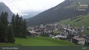 Archived webcam image showing Oberlech (Arlberg Mountain): Flühenlift on 6 Aug 2026 at 01:31