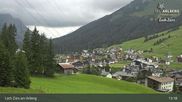 Archived webcam image showing Oberlech (Arlberg Mountain): Flühenlift on 6 Aug 2026 at 13:31