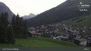 Archived webcam image showing Oberlech (Arlberg Mountain): Flühenlift on 12 Aug 2026 at 01:23