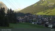 Archived webcam image showing Oberlech (Arlberg Mountain): Flühenlift on 12 Aug 2026 at 07:23