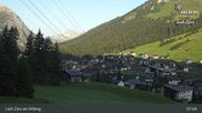 Archived webcam image showing Oberlech (Arlberg Mountain): Flühenlift on 12 Aug 2026 at 08:23