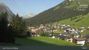 Archived webcam image showing Oberlech (Arlberg Mountain): Flühenlift on 12 Aug 2026 at 09:23