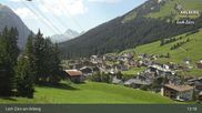 Archived webcam image showing Oberlech (Arlberg Mountain): Flühenlift on 12 Aug 2026 at 13:23
