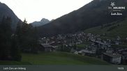 Archived webcam image showing Oberlech (Arlberg Mountain): Flühenlift on 7 Sep 2026 at 01:16