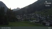 Archived webcam image showing Oberlech (Arlberg Mountain): Flühenlift on 12 Sep 2026 at 01:03