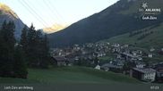 Archived webcam image showing Oberlech (Arlberg Mountain): Flühenlift on 12 Sep 2026 at 07:03
