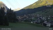 Archived webcam image showing Oberlech (Arlberg Mountain): Flühenlift on 12 Sep 2026 at 08:03