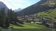 Archived webcam image showing Oberlech (Arlberg Mountain): Flühenlift on 12 Sep 2026 at 15:03
