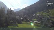 Archived webcam image showing Oberlech (Arlberg Mountain): Flühenlift on 12 Sep 2026 at 17:03
