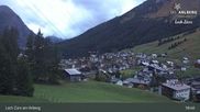 Archiviertes Webcam Bild: Oberlech am Arlberg: Blick vom Flühenlift am 11.10.2026 um 03:18 Uhr