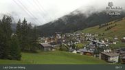 Archived webcam image showing Oberlech (Arlberg Mountain): Flühenlift on 11 Oct 2026 at 09:46