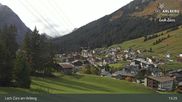 Archived webcam image showing Oberlech (Arlberg Mountain): Flühenlift on 11 Oct 2026 at 13:46