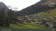 Archived webcam image showing Oberlech (Arlberg Mountain): Flühenlift on 11 Oct 2026 at 15:46