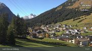 Archived webcam image showing Oberlech (Arlberg Mountain): Flühenlift on 27 Oct 2026 at 11:50