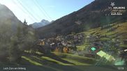 Archived webcam image showing Oberlech (Arlberg Mountain): Flühenlift on 27 Oct 2026 at 15:50