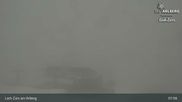 Archived webcam image showing Mountain Restaurant Seekopf (Zürs) on 11 May 2026 at 08:49